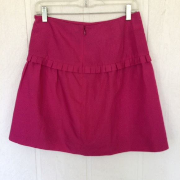 LOFT MAGENTA PINK SKIRT SIZE 2 NWT - Picture 4 of 12